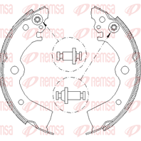4393.00_=532SBS=K1185-01=404 100-SX !колодки барабанные Nissan Almera 95-99/Sunny 91-95 без ABS