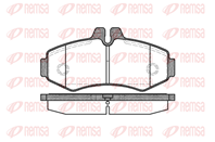 Колодки тормозные дисковые передние 070100 от фирмы REMSA