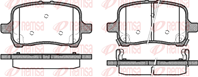 1089 22_ 1089 22 gdb1755 [22705327] !колодки дисковые п. opel gt cabrio 2.0i 06.07>