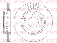 6835.10_диск тормозной задний! Audi A4 2.7 97-01