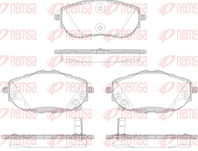 1561 02_колодки дисковые п.!\ Toyota Corolla, Auris 1.3-1.8/1.4D 12&gt