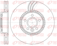 61280.10_диск тормозной передний!\ Ford Galaxy/S-max 1.8D-2.5 06&gt