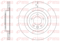 61612.10_диск тормозной задний! Land Rover Range Rover 3.0-5.0i/D 13&gt