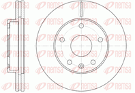 Диск торм.пер.вент.[256х24] 5 отв. [min2]