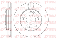 Диск тормозной пер. _Mitsubishi Eclipse I 2.0 16V <95/Eclipse II 2000&2400GS/GT 95>