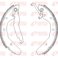 Барабанные тормозные колодки 440300 от производителя REMSA