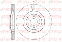 61487.10_диск тормозной передний! вентилир. Opel Vectra 2.8 V6 05&gt