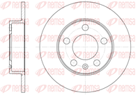 6547.00_диск тормозной задний!\Audi A2/A3/TT,VW Golf 1.4-1.9TDi 96&gt