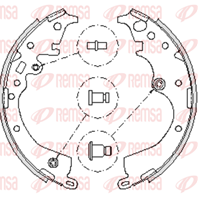 Барабанные тормозные колодки 423900 от компании REMSA