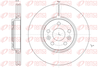 61477.10 диск тормозной передний! вентилир. renault scenic/grand scenic 2.0d 05&gt