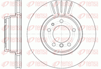 6509.10 диск тормозной передний! bmw e38 2.5-3.5 m57/m60/m62 93&gt