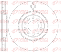 Диск торм. пер._alfa romeo 159 2.4jtd 05&gt