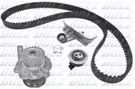 Комплект грм с насосом audi a4 b5, a6 c5, vw passat 1.8t 00-05 kd167