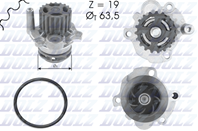 A-193 =p250=p550 [038121011c] !помпа audi a4 a6 a3  vw golf bora passat 1.9td td