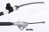 Трос ручного тормоза toyota yaris 06 задний левый (барабан.торм.)