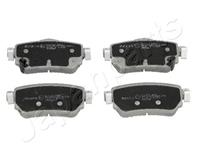 Колодки тормозные дисковые PP107AF от компании JAPANPARTS