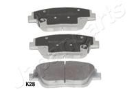 Колодки тормозные дисковые передние PAK28AF от компании JAPANPARTS