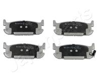 Колодки тормозные дисковые задние PP345AF от компании JAPANPARTS