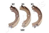 Колодки тормозные барабанные Nissan Tiida All 07&gt