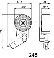 Ролик натяжной