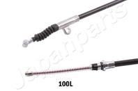 Трос стояночн тормоза лев nissan micra 93&gt (drum)