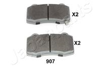 Колодки тормозные дисковые задние PP907AF от фирмы JAPANPARTS
