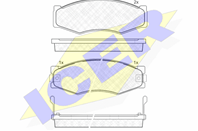 140518_колодки дисковые перед.!\ Nissan Bluebird 1.8-2.0D 84-88 140518_колодки дисковые перед.!\ Nissan Bluebird 1.8-2.0D 84-88