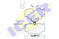 Колодки тормозные дисковые