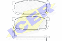 Колодки тормозные дисковые