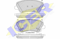Колодки тормозные дисковые