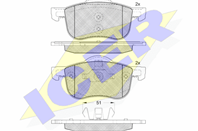 181297-203_колодки дисковые передние!\ Volvo S80 98>/V70/S60 00>/XC70 2.5D5 02> 181297-203_колодки дисковые передние!\ Volvo S80 98>/V70/S60 00>/XC70 2.5D5 02>