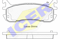 Колодки тормозные дисковые