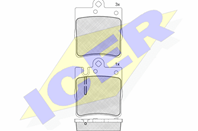 Колодки тормозные дисковые