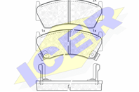 181394_колодки дисковые передние!\ Suzuki Baleno 1.3/1.6/1.8 96-02 181394_колодки дисковые передние!\ Suzuki Baleno 1.3/1.6/1.8 96-02