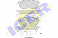 Колодки тормозные дисковые