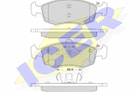 Колодки тормозные дисковые