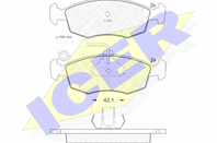 Колодки тормозные дисковые