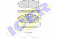 Колодки тормозные дисковые