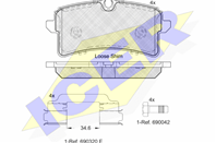 182159-204_колодки дисковые задние!\ Audi A8 3.0TFSI-6.3/3.0TDI 10> 182159-204_колодки дисковые задние!\ Audi A8 3.0TFSI-6.3/3.0TDI 10>