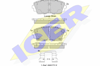 Колодки тормозные дисковые