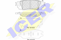 182262_колодки дисковые задние!\ Lexus RX 200-450 15>