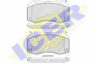 Колодки тормозные дисковые