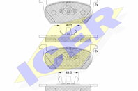 Колодки тормозные дисковые