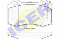 Колодки тормозные дисковые Колодки тормозные дисковые