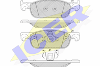 182274_колодки дисковые передние!\ Renault Clio IV, Dacia Logan II/Sandero II 1.2/1.5dCi 12>