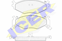 Колодки тормозные дисковые