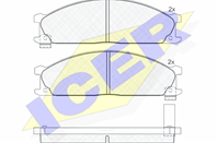 Колодки тормозные дисковые
