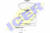 Колодки тормозные дисковые