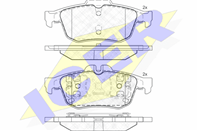 182025_колодки дисковые з.!\ Renault Latitude 2.0 16V/2.0DCI 10>