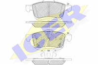 Колодки тормозные дисковые